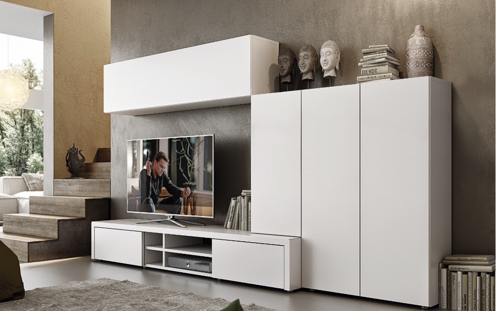 Tienda muebles modernos,muebles de salon modernos,salones de ... Muebles de salon blanco y plata