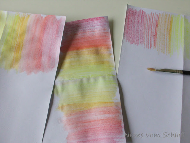 mail-art-Frühling- Projekt, Neues vom Schloß mail-art-Frühling- Projekt, Neues vom Schloß