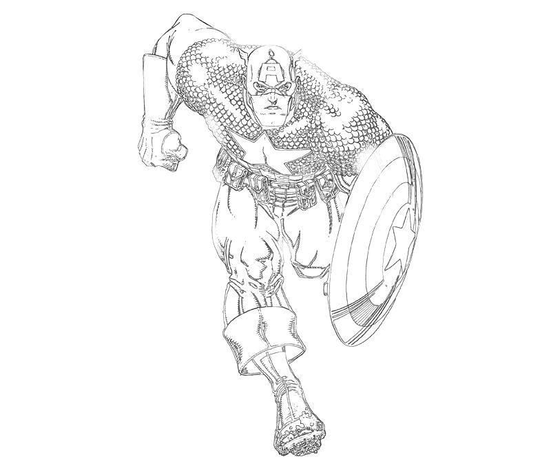 Printable Marvel Ultimate Alliance 2 Captain America Abilities Coloring Pages printable-marvel-ultimate-alliance-2-captain-america-abilities-coloring-pages