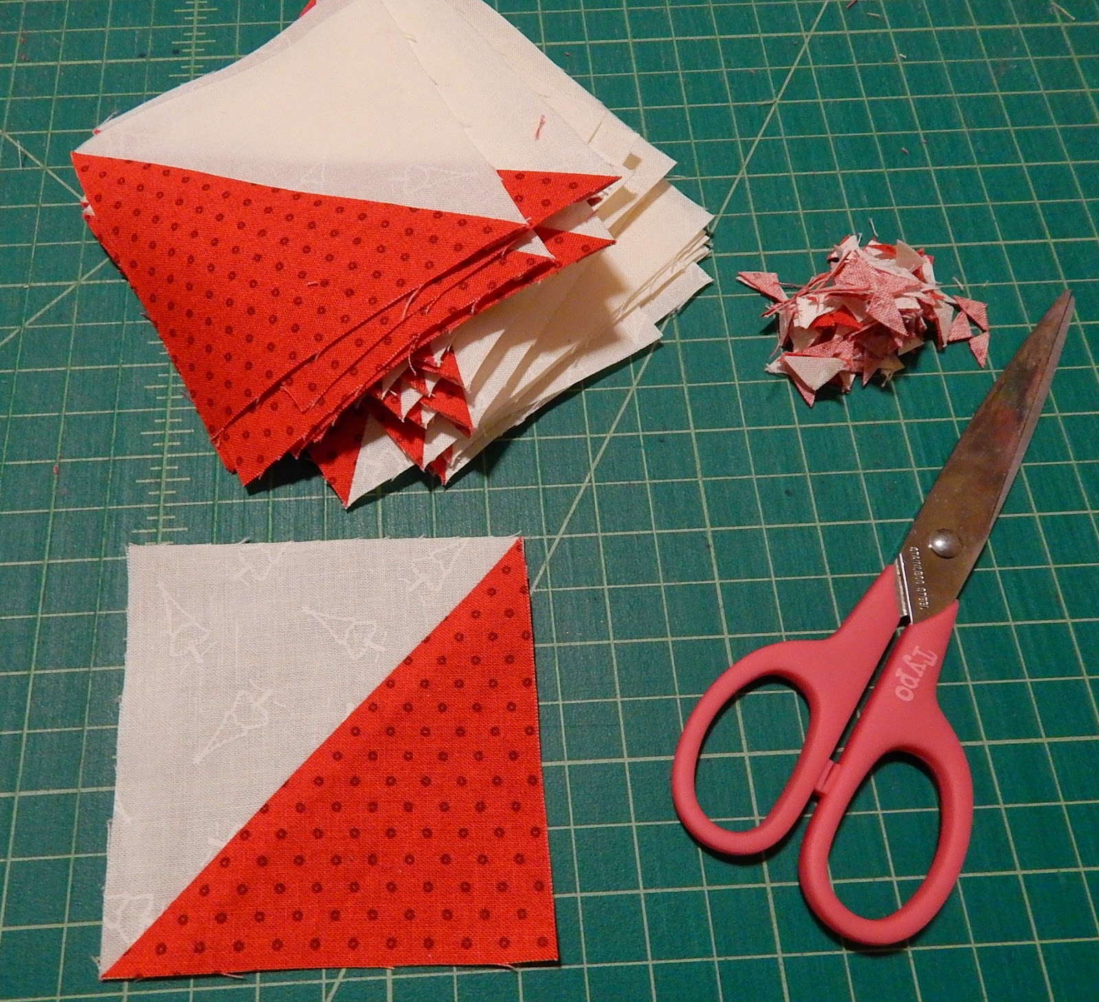 On a Roll Triangles on a Roll