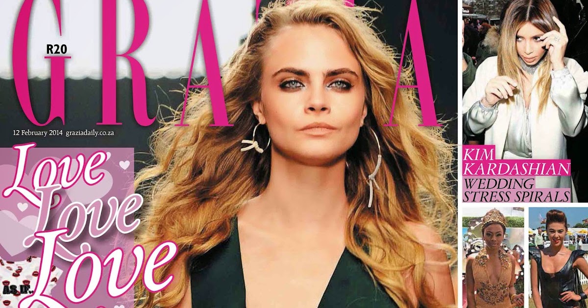Cara Delevingne Photos from Grazia South Africa Magazine Cover February