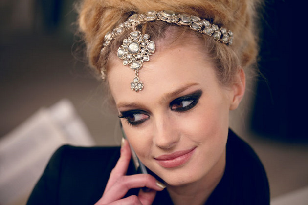 Head Jewellery at Chanel Pre-Fall 2012 - Hannah Louise Fashion