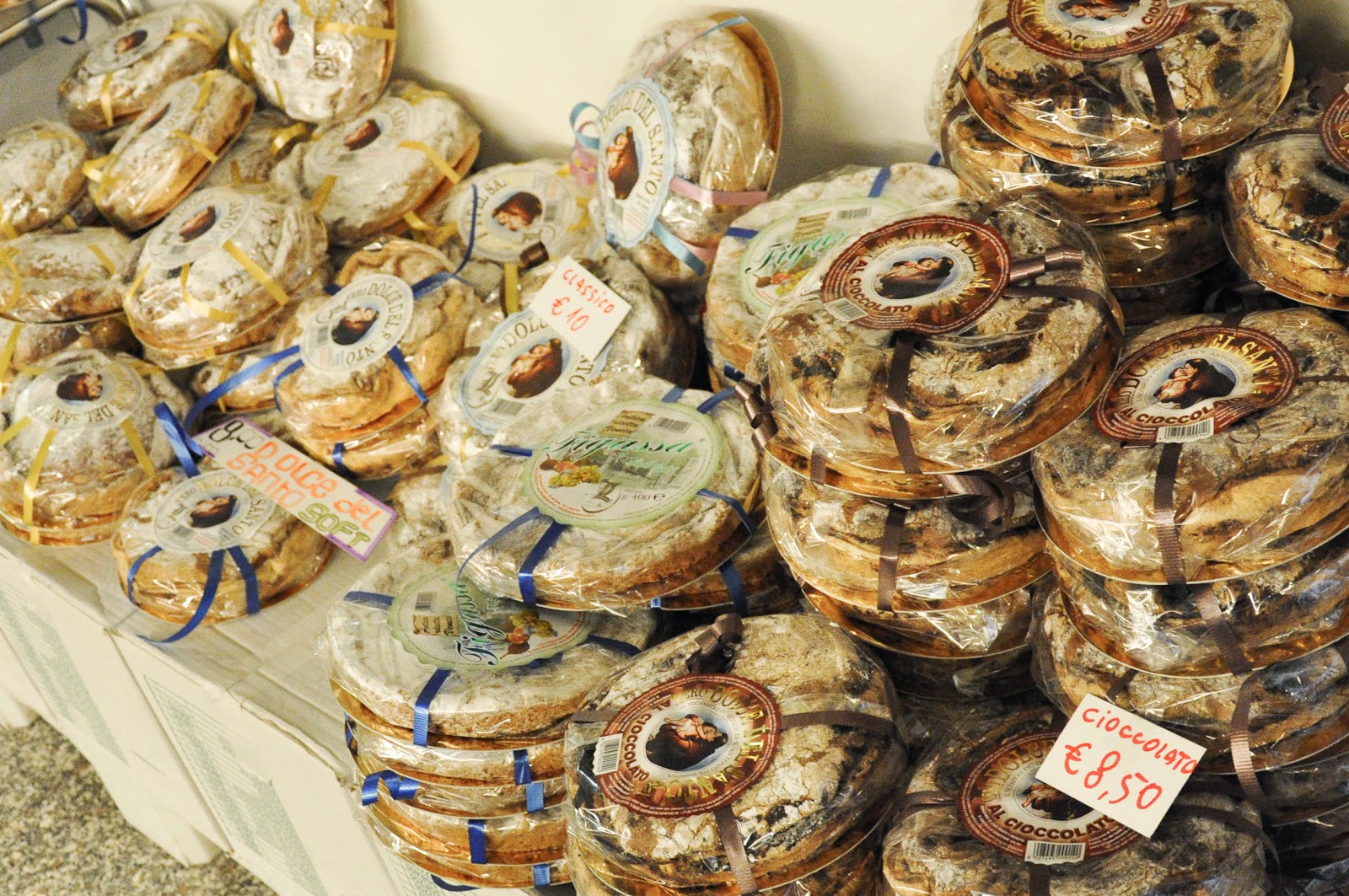 Traditional sweet sold in Padua, Italy