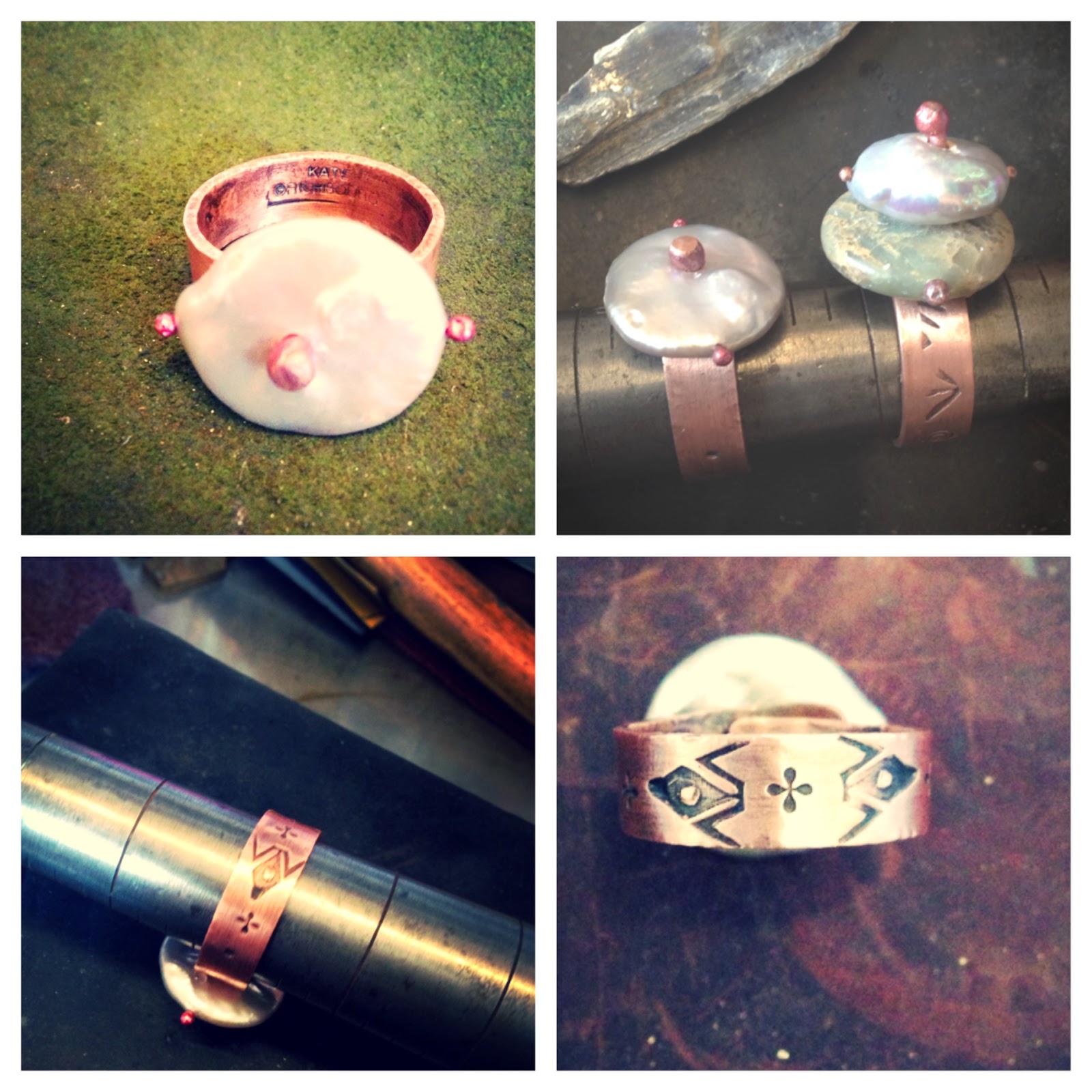 We Can Make That at Home You can do it! Drill holes in stones.