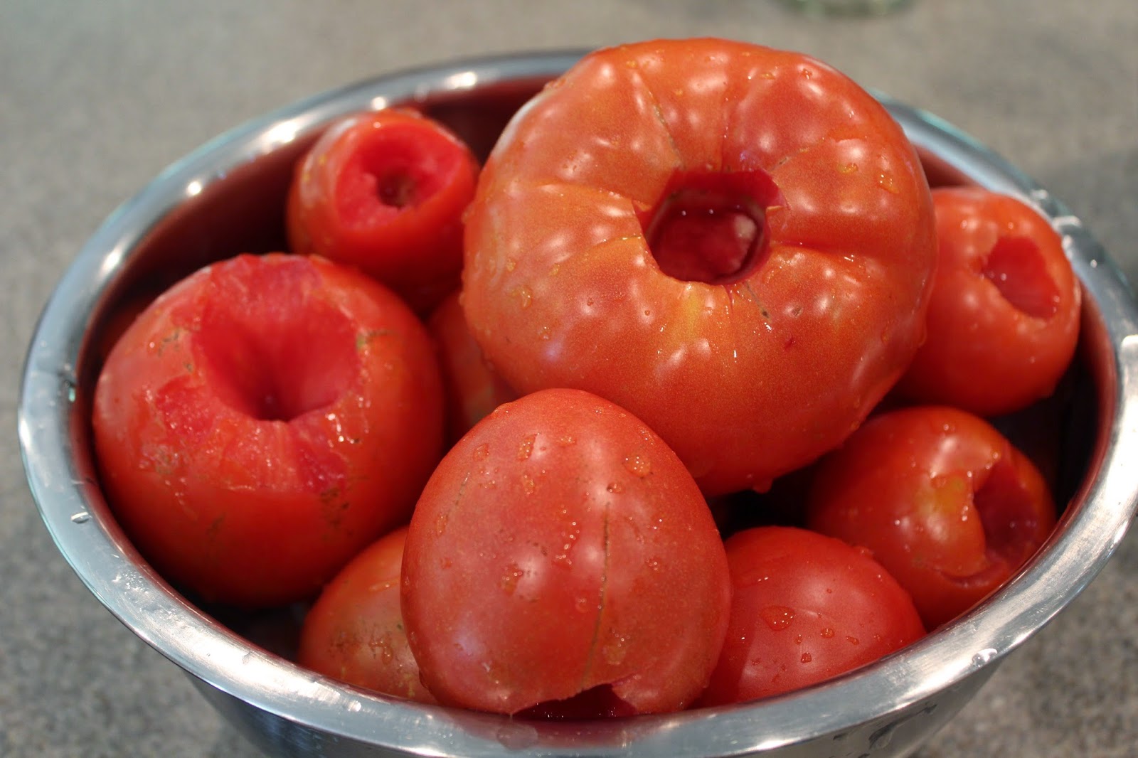 Ohio Thoughts Canning Tomatoes