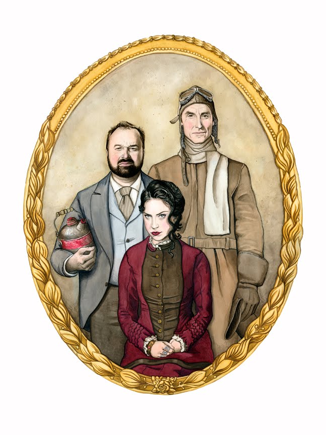 Michele Melcher Illustration: American Pickers