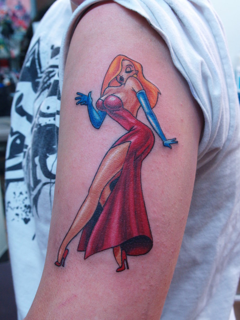 GRIFFE TATTOO: JESSICA RABBIT ANIME