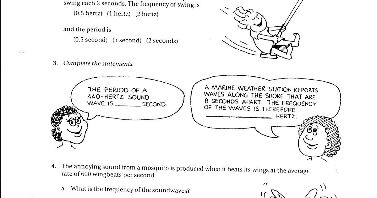 physics: Due Wed Feb 16: waves and vibrations worksheet