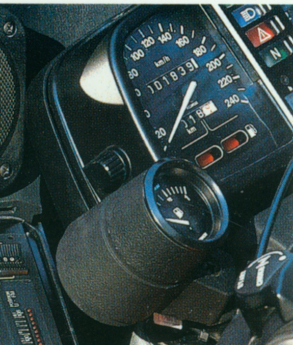 The Velobanjogent K100..BMW Motometer instruments..the German