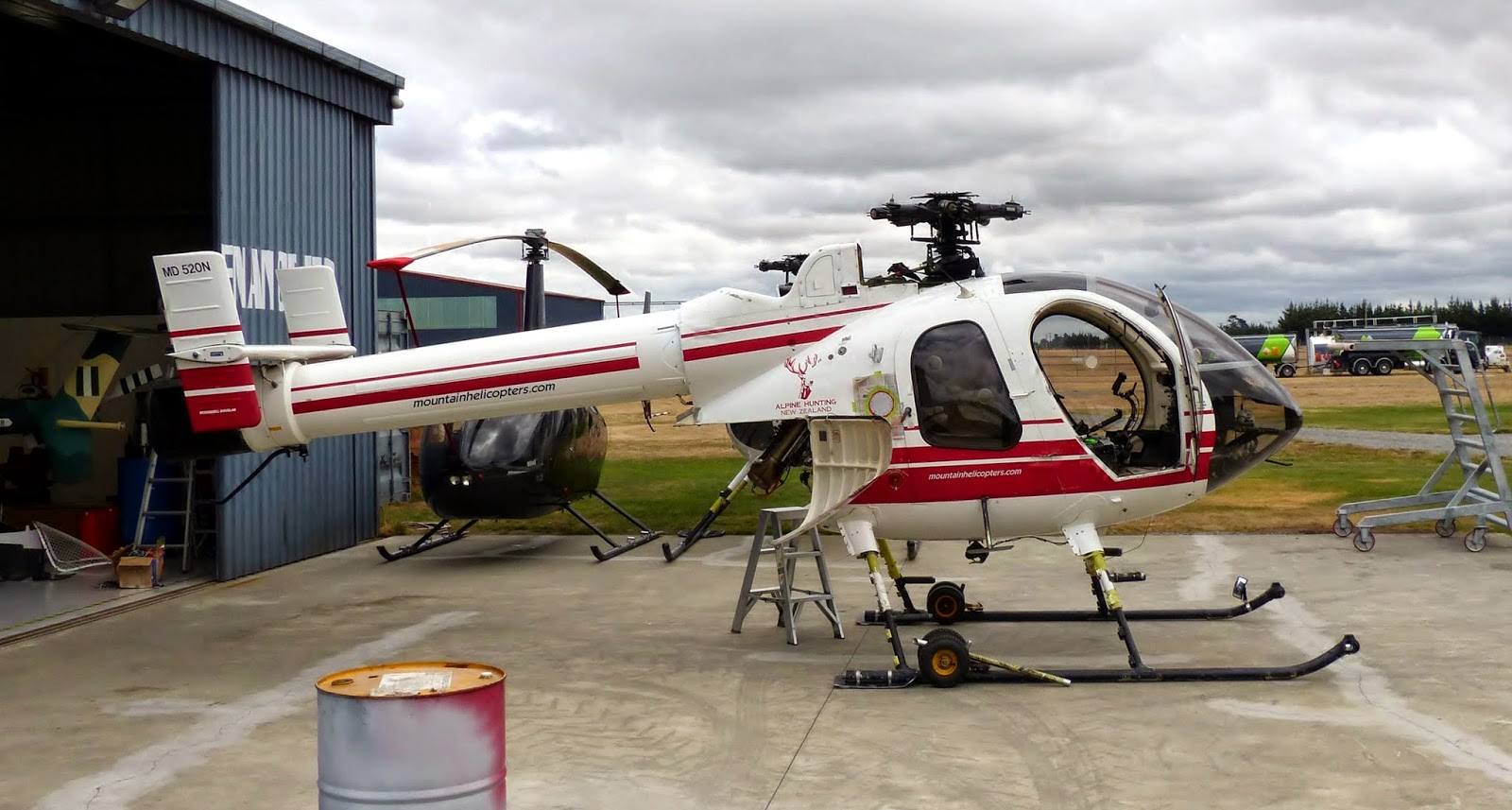 NZ Civil Aircraft Helicopters at Christchurch 28012015