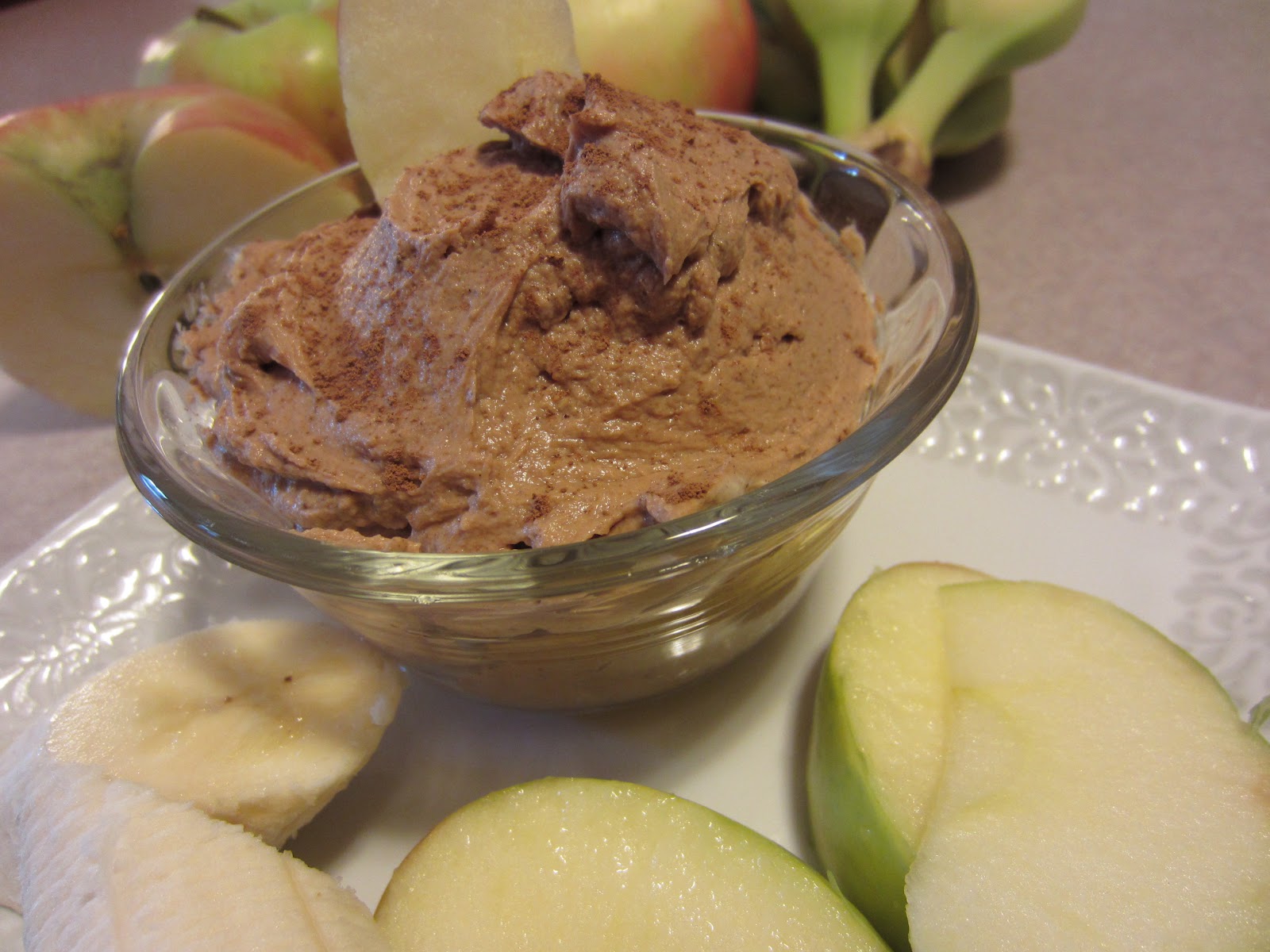Easy and Healthy ChocolatePeanut Butter Dip Renee's Kitchen Adventures