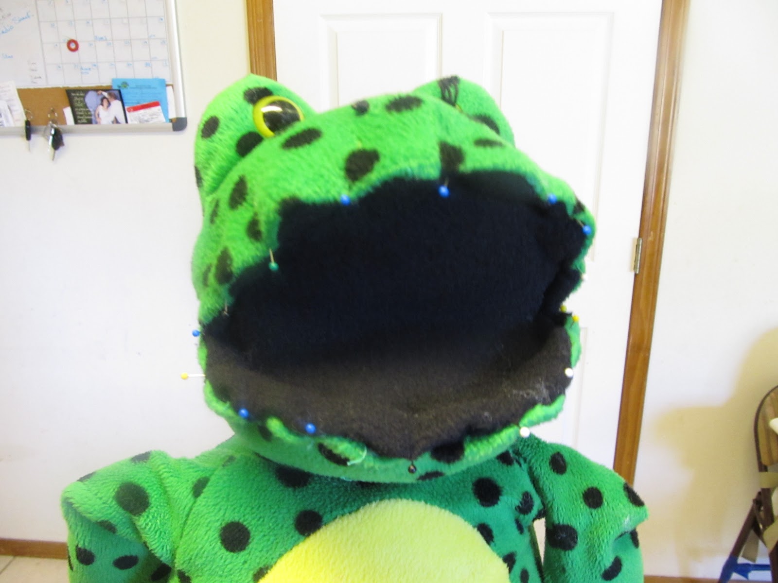 how to make a stuffed animal into a puppet