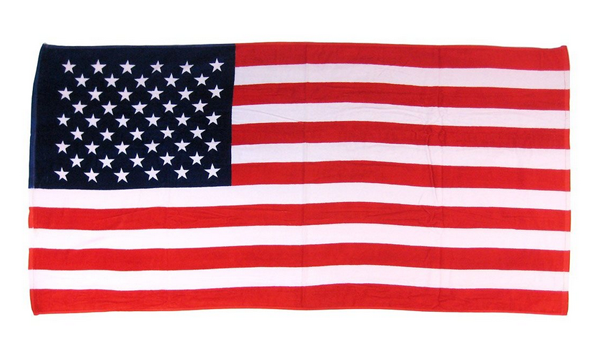 Beach towel USA Flag on www.designandfashionrecipes.com by Cristina Dal Monte Beach towel USA Flag on www.designandfashionrecipes.com by Cristina Dal Monte