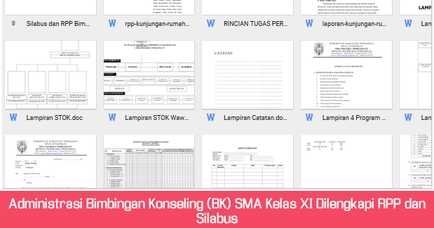 Program Bimbingan Dan Konseling Sma