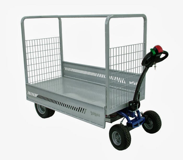 Material Handling Electric Carts Zallys Jespi L electric platform trolley