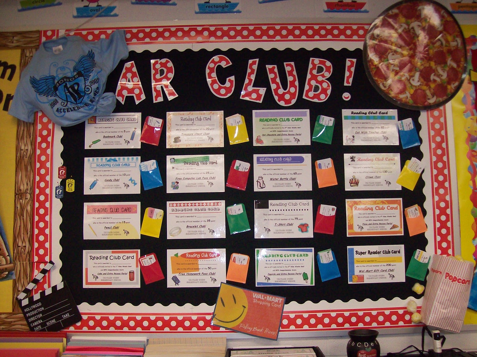 Accelerated Reader Incentive Charts