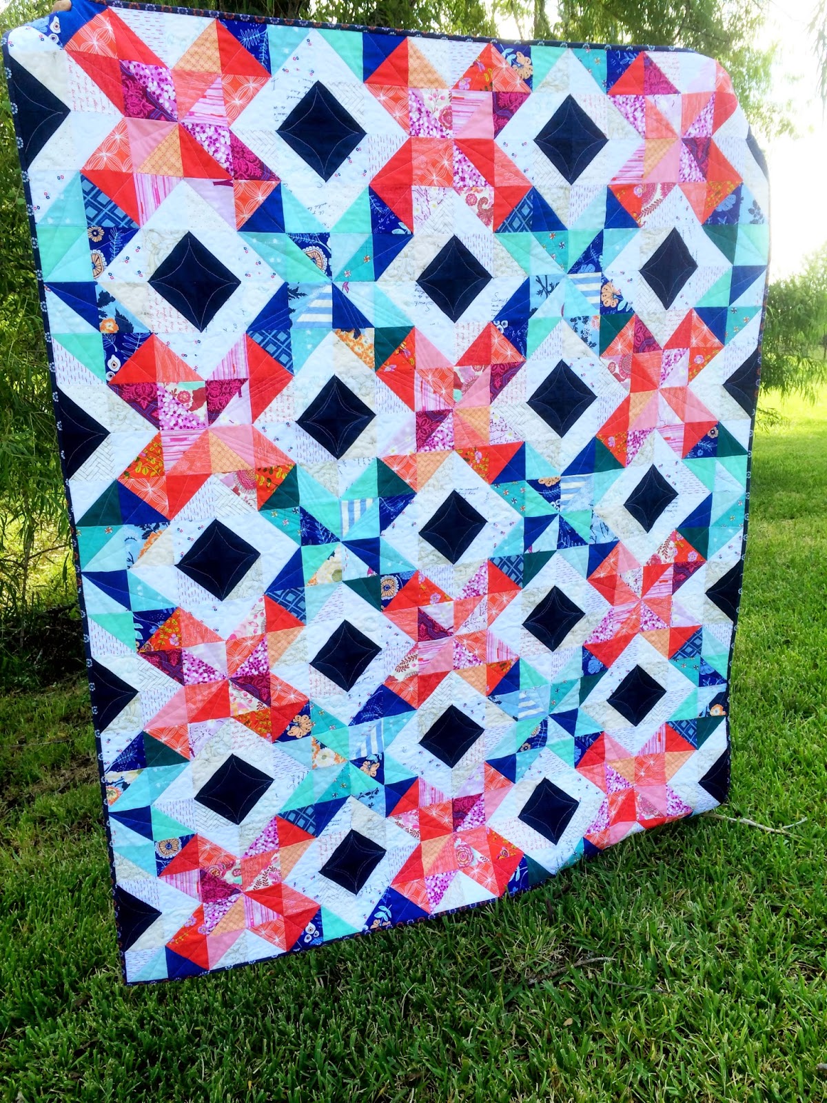 knottygnome crafts Cross Stitch Sparkle Tester Quilts, Pt. 1