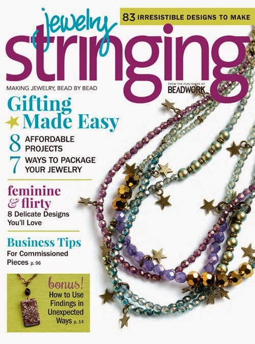 Featured in Stringing Magazines Bead Beat