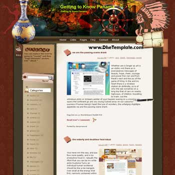 Getting to Know Panama template blog from wordpress. travel blog template. template blogger travel for blog