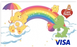 Care Bears Visa prepaid cards from CARD.com