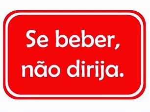 SE LIGA NO TRÂNSITO, SE BEBER NÃO DIRIJA!