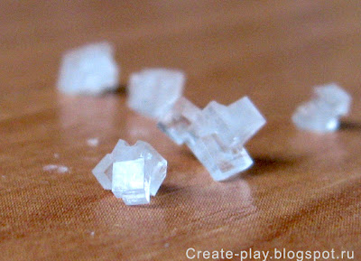 Grow crystals
