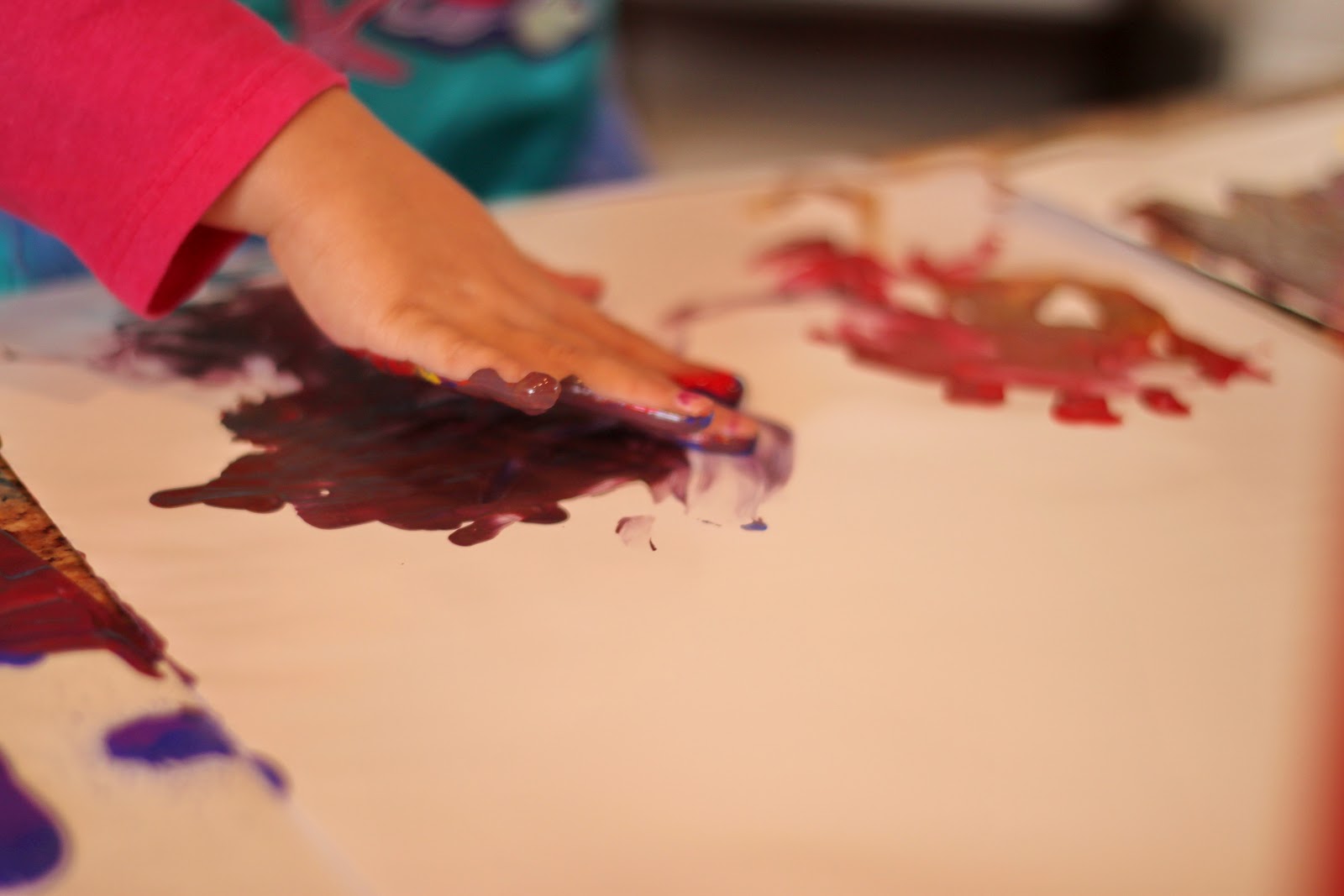 Playing House Squeeze Bottle Painting