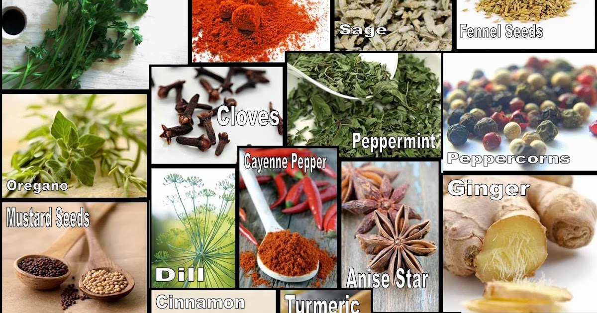 Natürlich Gesund Herbs and Spices Health Benefits