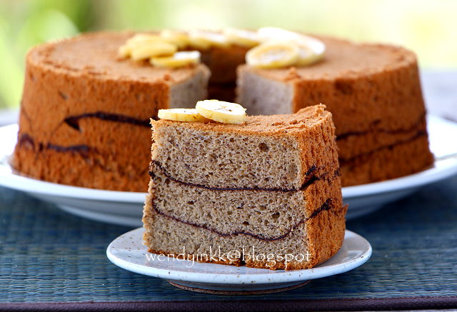 Banana Chiffon Cake Ncc Banana Chiffon Cake Ncc