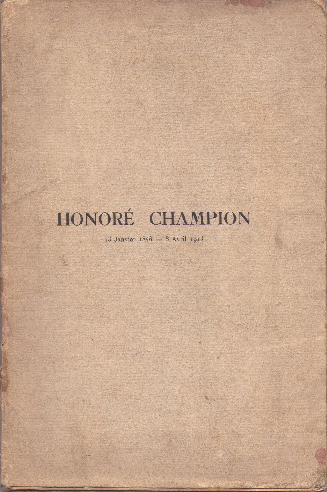 Honoré Champion