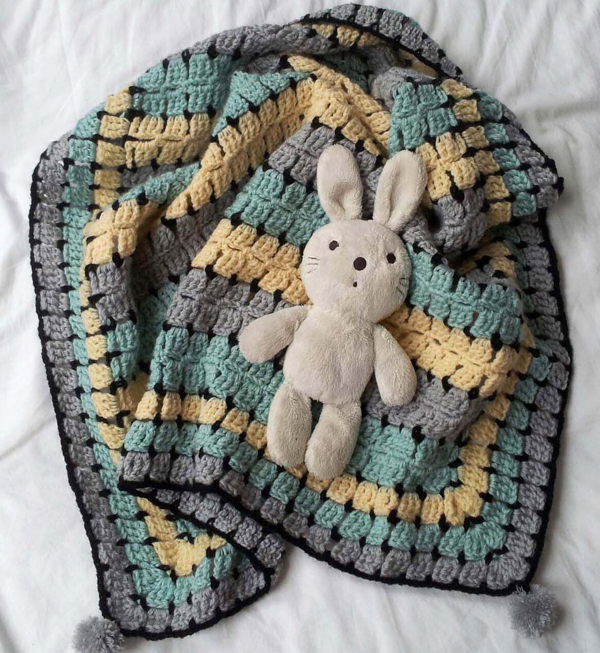 thredHED Retro Baby....Buggy Blanket
