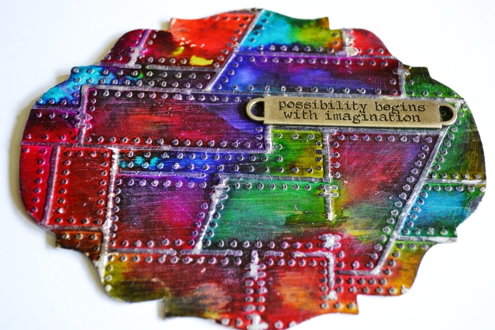 The Artistic Stamper Creative Team Blog Gessoing with Alcohol Inks