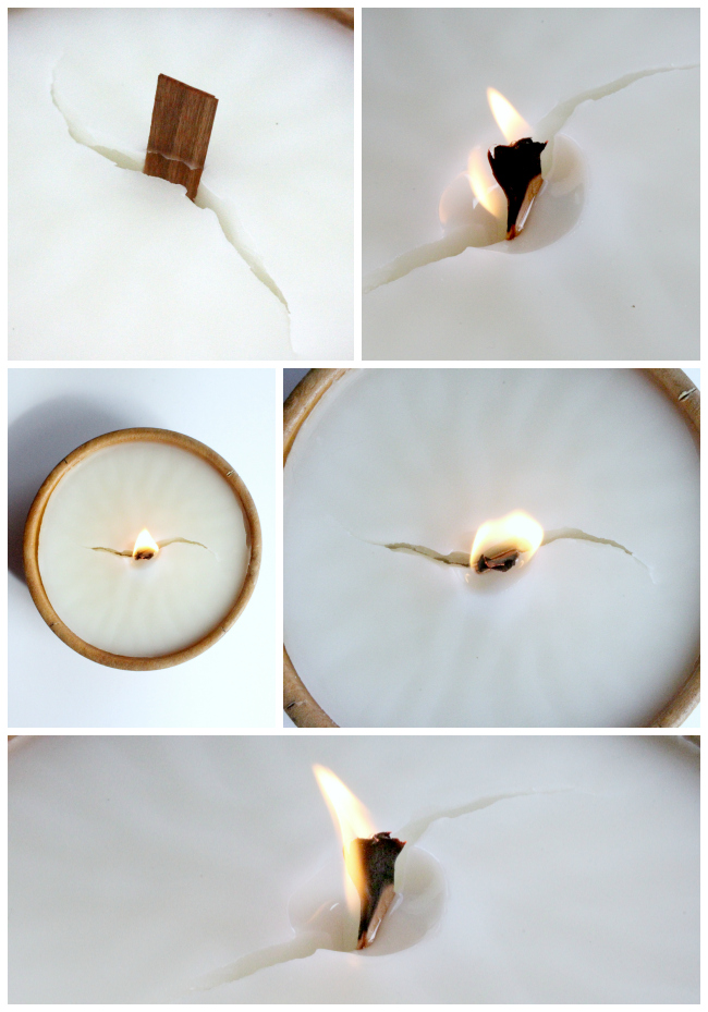 EAT+SLEEP+MAKE DIY Beeswax Candle & Wood Burned Bowl