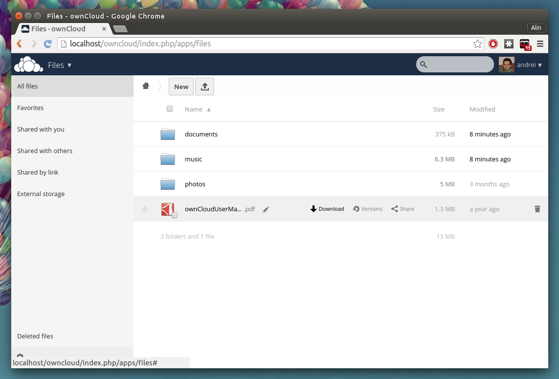 owncloud templates