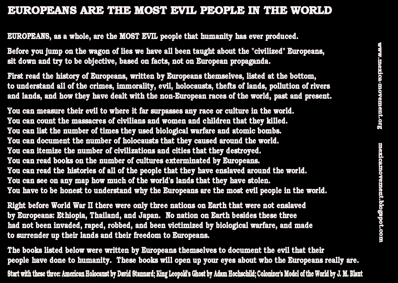 Why are people evil Why are people evil