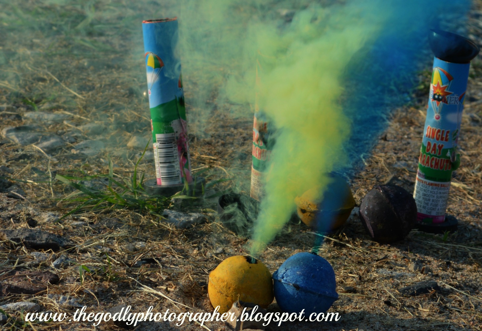 The Godly Photographer Smoke Bombs