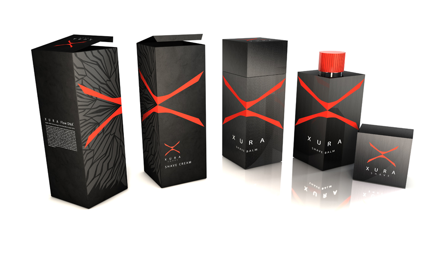 Xura Mens Skin Care on Packaging of the World Creative