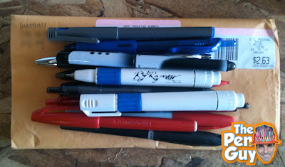 Recycled Pen Donation for the Pen Guy