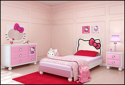 Hello Kitty Bedroom Accessories Interior Design Ideas