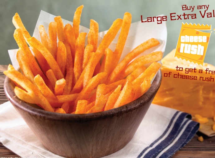 Supersupergirl's Food Reviews McDonalds Cheese rush