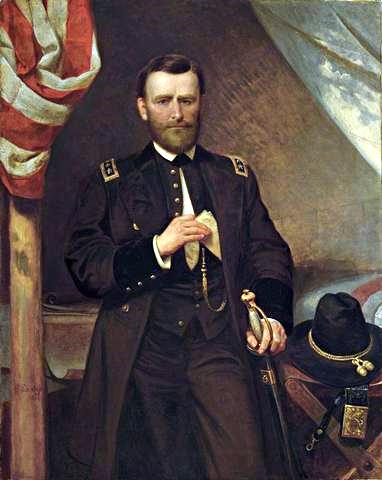 Ulysses S Grant Civil War Drawing Ulysses S Grant Civil War Drawing