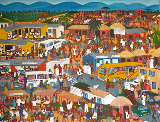 Public Health Painting of a Hospital in Morogoro