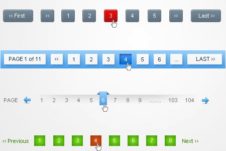 Pagination Styles Pagination Styles