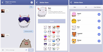 Facebook Messenger Android Kini dilengkapi Stickers, Apa itu Sticker ?