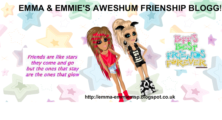 Emma & Emmie's Blog!