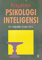 toko buku rahma: buku PENGANTAR PSIKOLOGI INTELIGENSI, pengarang saifuddin azwar, penerbit pustaka pelajar