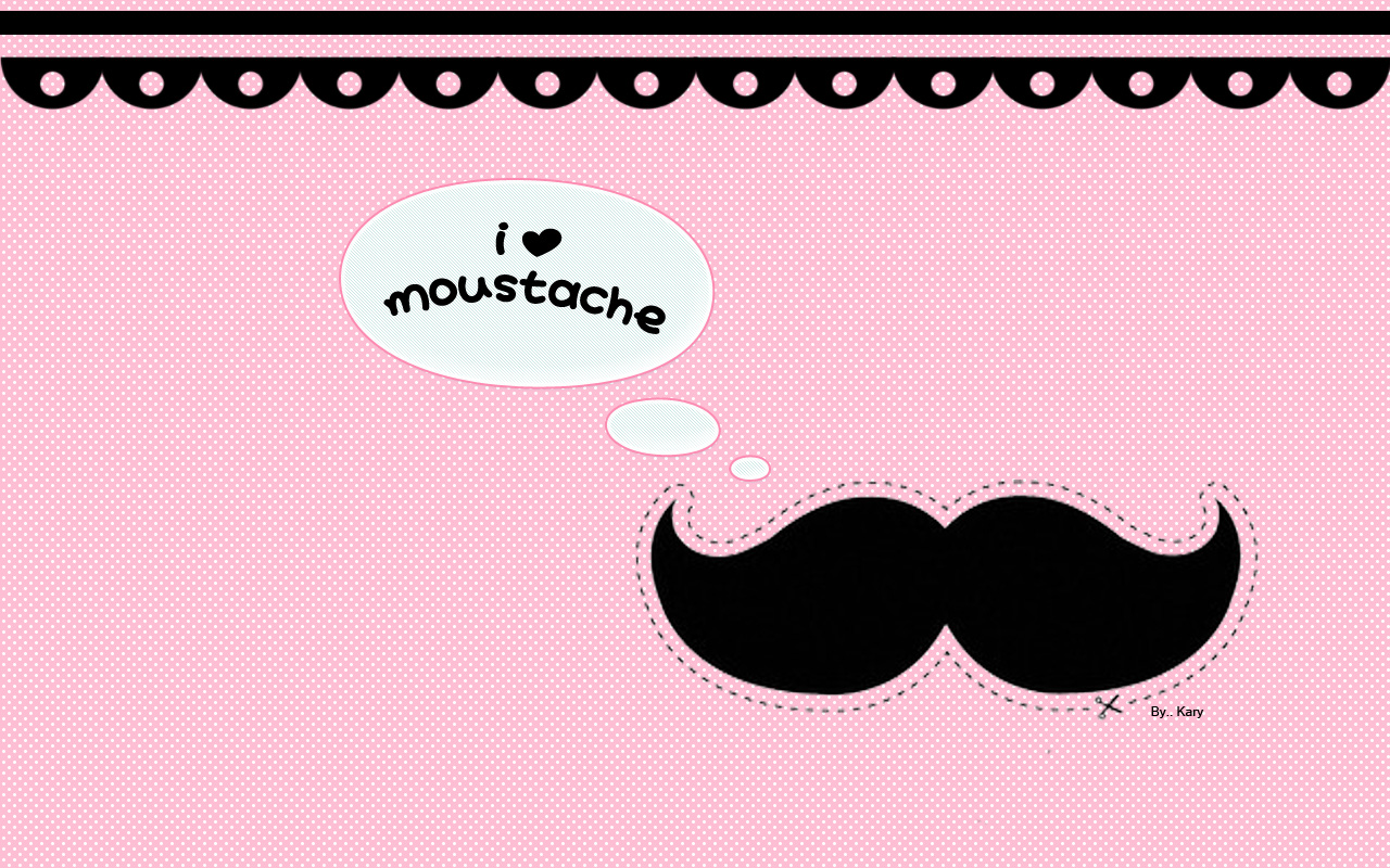 Wallpaper Mansion: Moustache Wallpapers