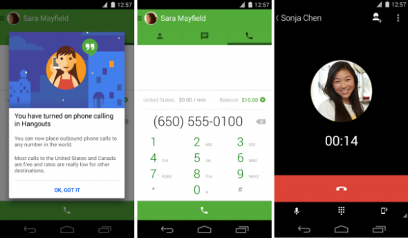 Google Hangouts: Νέα αναβάθμιση φέρνει εμφάνιση Material Design και ενσωμάτωση του Google Voice για δωρεάν κλήσεις