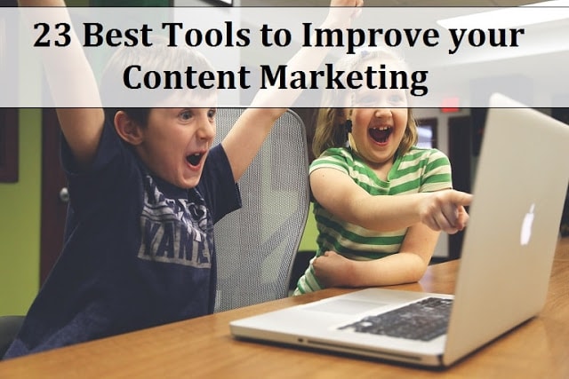 Content Marketing Tools Content Marketing Tools