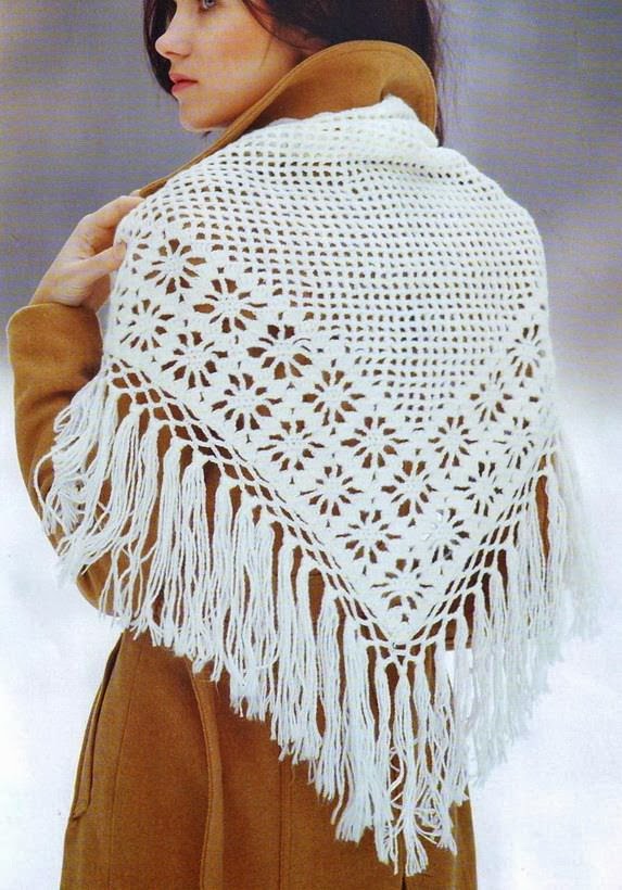Stylish Easy Crochet: Crochet Shawl Pattern - Classic Crochet